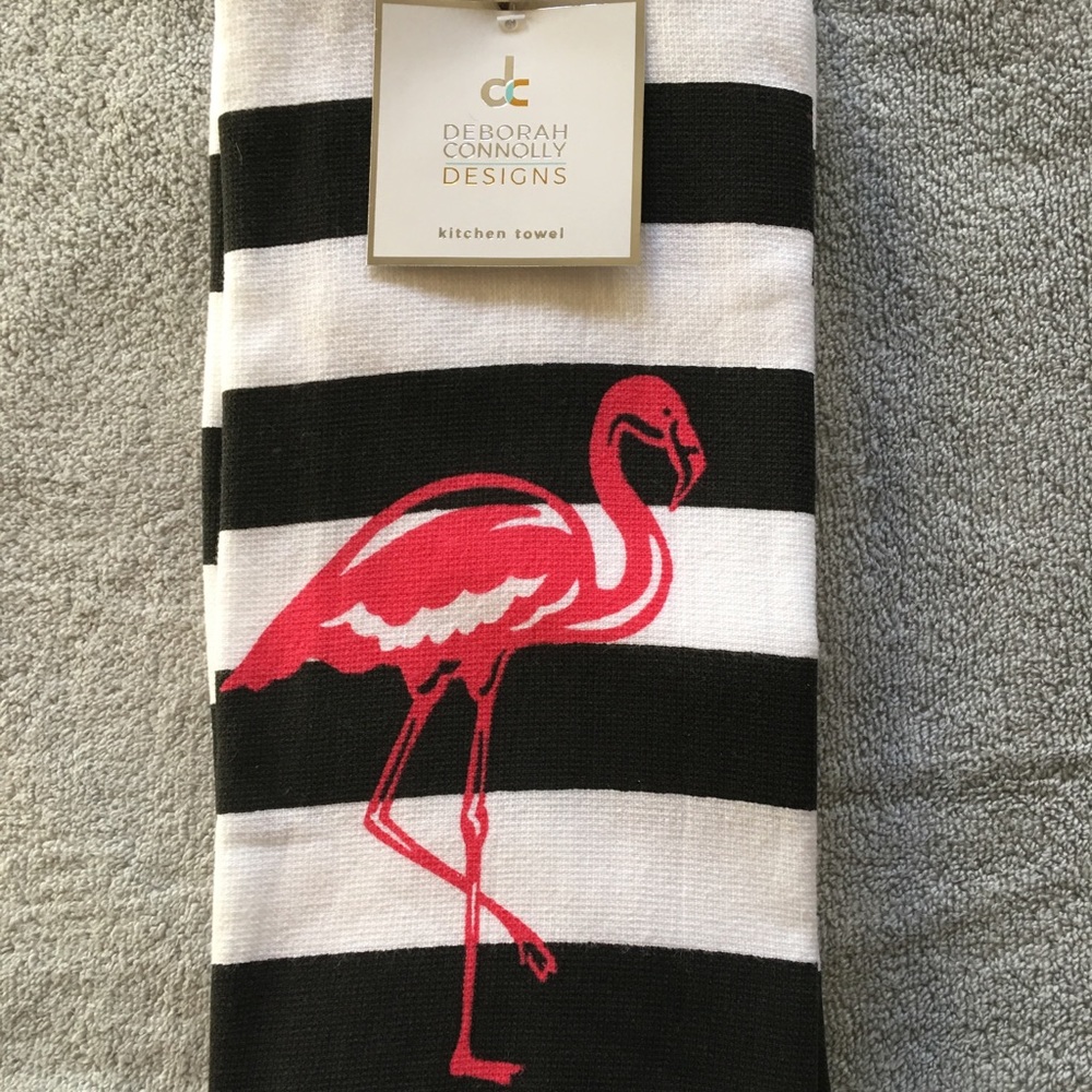 Flamingo Dish Towels